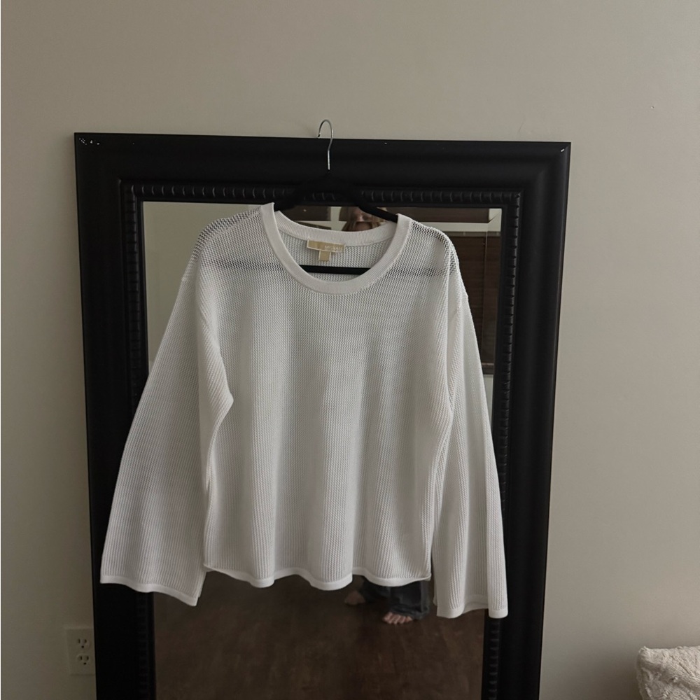 Michael Kors Cream Knit Pullover